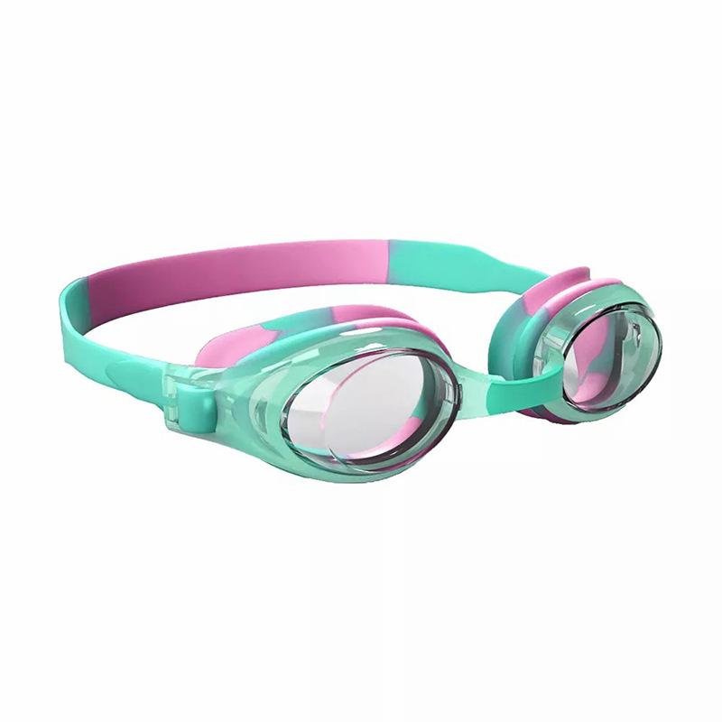 Swimming glasses Unisex PC anti-fog waterproof goggles Swimming goggles розовый зеленый