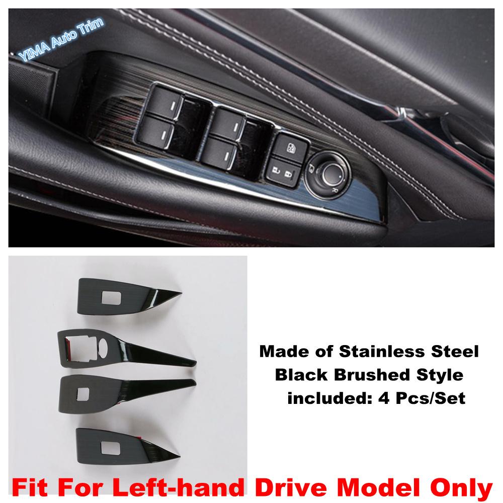 Fit For Mazda 6 Atenza Cover Trim Car Strip Inner Door Armrest Window Lift Button Control Panel Decoration Accessories