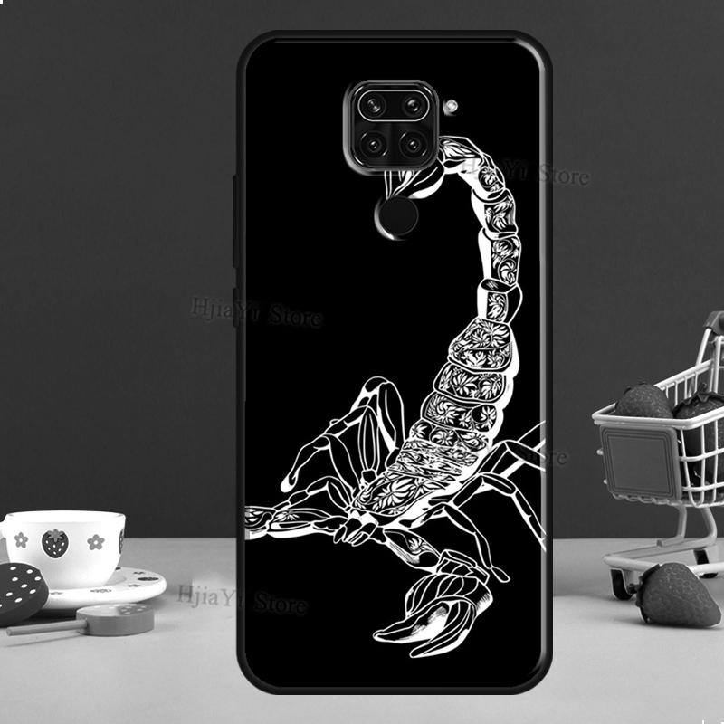 Scorpion Case For Xiaomi Redmi Note 11 10 9 8 12 Pro Plus 12S 11S 10S Cover For Redmi 12C 10C 10A 9C