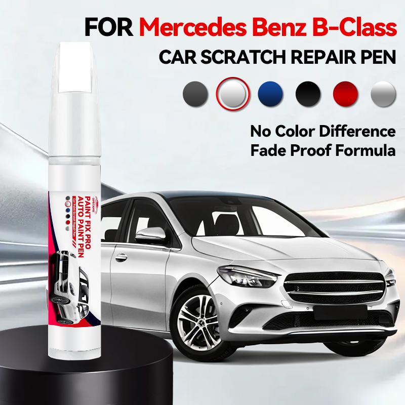 Für Mercedes Benz B-Klasse 2005-2025 W245 W242 W247 Lackreparaturstift Ausbesserungsstift Kratzerentferner DIY Autozubehör Schwarz Weiß