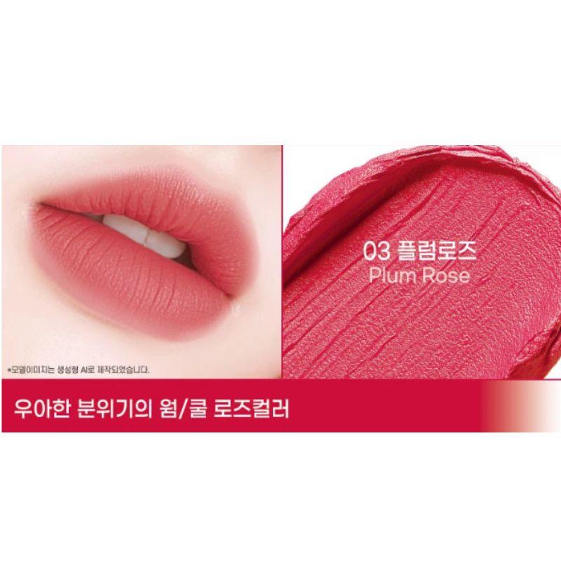 THE BOM Blur Tint 2.5g – Soft Matte & Blurring Lip Tint | 3 Shades