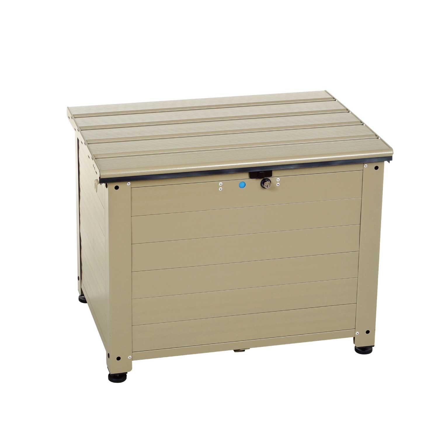 

GREEN LIFE Receibo Titanium Gray Large Capacity 120cm Delivery Suitable for Detached Houses and Residential with Lockable and Ideal for and (Receibo)