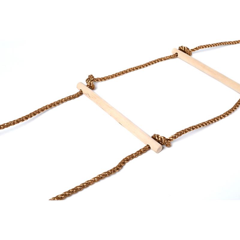 Children's Outdoor Wooden Climbing and Swing Toy - Five-Speed Amusement Equipment