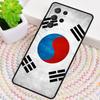South Korea Flag TPU Phone Case For Samsung Galaxy note 10 pro S26 S25 S24 S23 S22 Ultra Plus S21 FE S20 Shockproof Cover