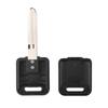 KEYYOU 10pcs For Nissan Versa Teana Livina Sylphy Tiida Sunny March X-trail Transponder Auto Blank Key Shell NSN14 Blade Case