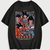 Dragon Ball Son Goku Anime Men Women Summer T-shirt Oversized Retro Short-sleeved Casual Comfort Loose Harajuku Street Japan Y2k