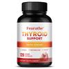 Fearather Soporte Tiroideo Suplemento Dietético con Yodo, 120 Cápsulas Vegetales