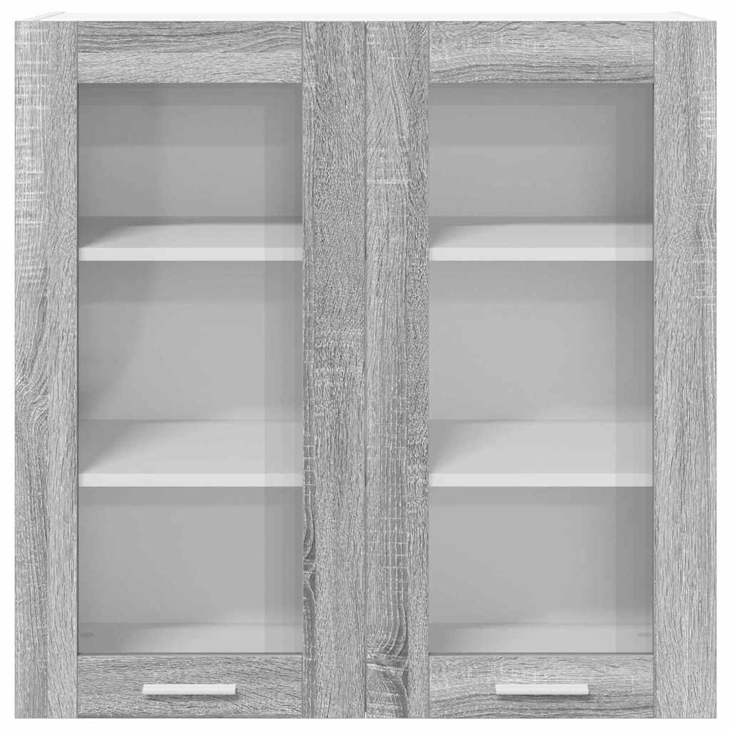 Hanging Cabinet Grey Sonoma 80 x 31 x 80 cm Wood Based Material