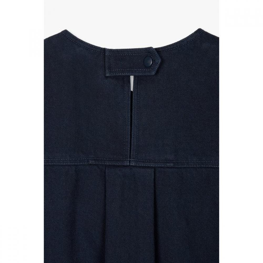 STUDIO TOMBOY Heavy Twill Tunic Short Sleeve Dress 9105341109
