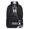 Boys Bts Bangtan Backpack School Bookbag Student Travel Shoulder Bag Rucksack