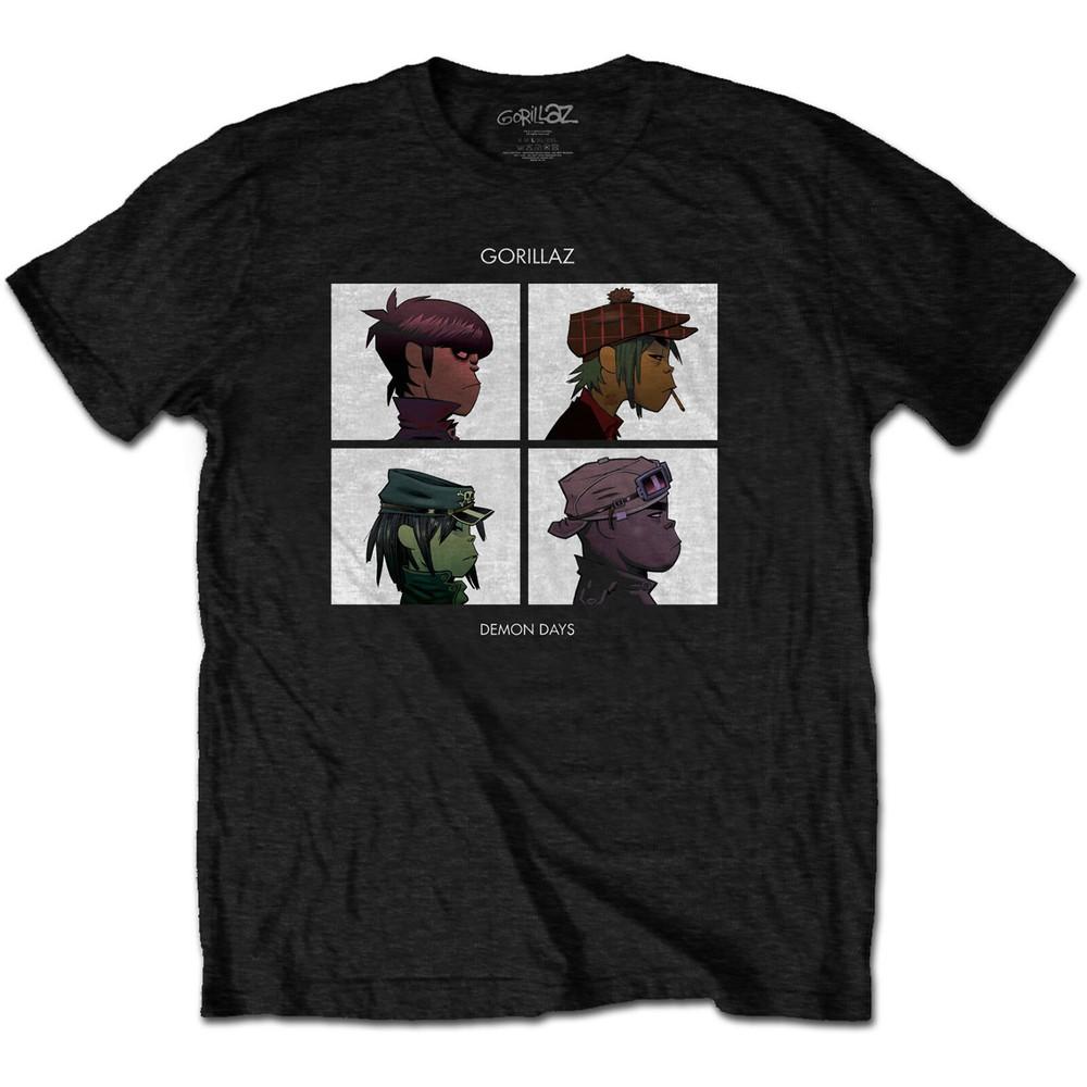 Gorillaz Demon Days T-Shirt black New Unisex T-Shirt S