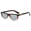 New sunglasses big-name flat for European and American style square sunglasses male and female stars fashion high-end glasses