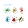 6Pcs Fishing Sea Urchin Lures Tear Resistance Soft Floating Swimbait Slow Sinking Artificial Baits for Saltwater Freshwat