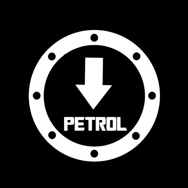 13x13cm Petrol Gas Cap Stickers, Creative Vinyl Film Decals,  Decor for Car Gasoline Cap, Auto Exterior Accessories