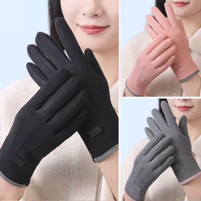 Warme Winterhandschuhe für Radfahren und Outdoor-Aktivitäten Langlebige Fleece-Winterhandschuhe für Männer und Frauen