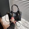 Sensation Maillard portable bucket bag women's new retro shoulder bag fashion commuter messenger bag