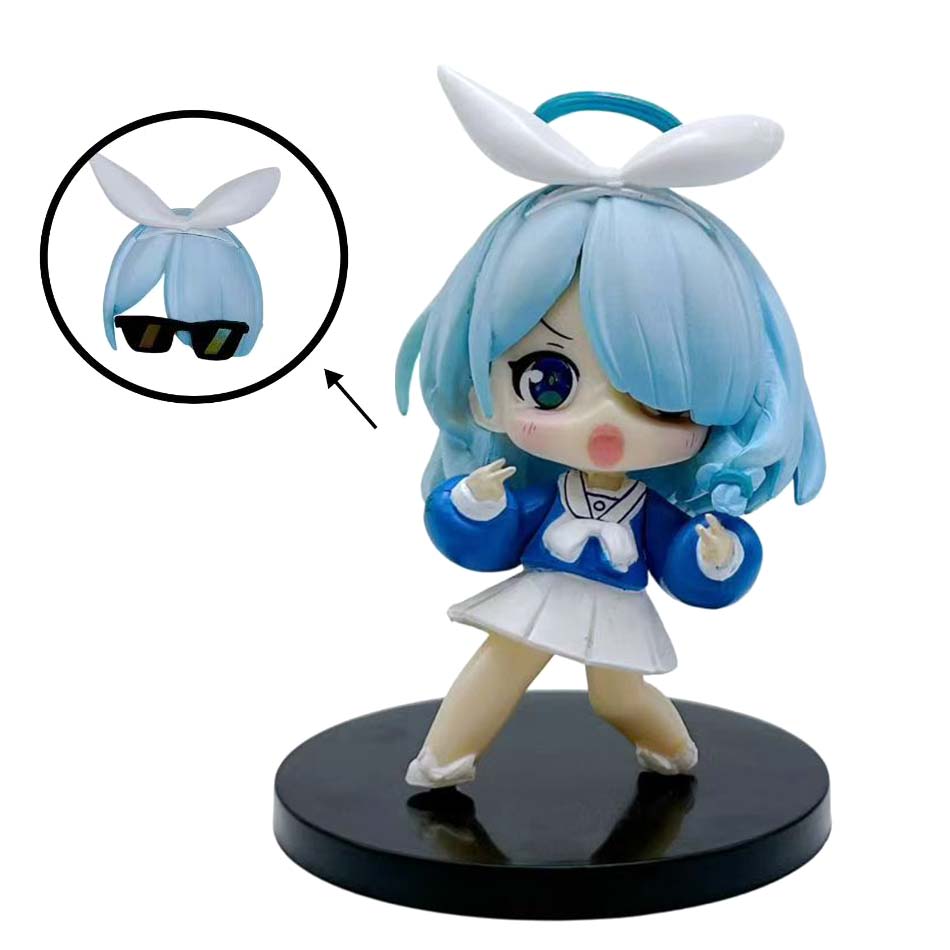 In Stock Blue Archive Plana Arona Figure PVC Anime Collect Anime Characters Ornaments Cute Cartoon Festival Christmas Gift