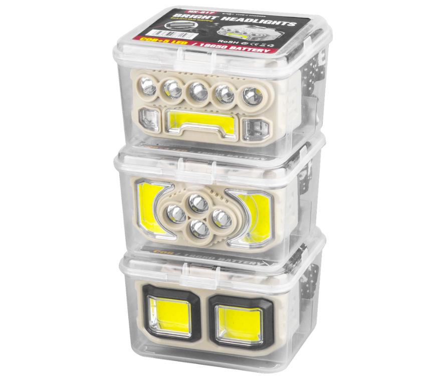 USB Rechargeable LED Headlamp: High-Intensity, Multifunctional, for Outdoor, Work, and Fishing