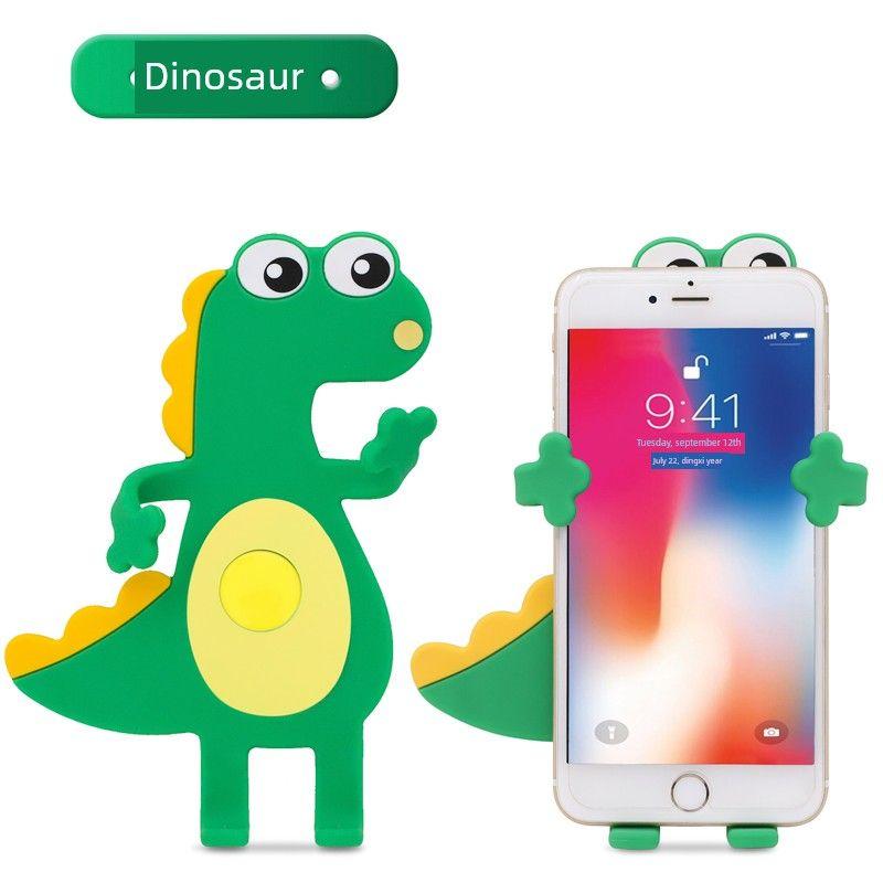 Trendy Phone Car Mount New Model Anti-Shake Cute Cartoon Dog Car Air Vent Holder Lazy Navigation Stand
