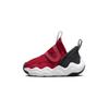 Air Jordan 23/7 TD Rouge Varsity Baskets Bébé Noir Blanc DQ9294-602