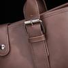 Retro Men's Portable Briefcase Casual Messenger Bag Crazy Horse Leather Men's Bag Horizontal Shoulder Bag