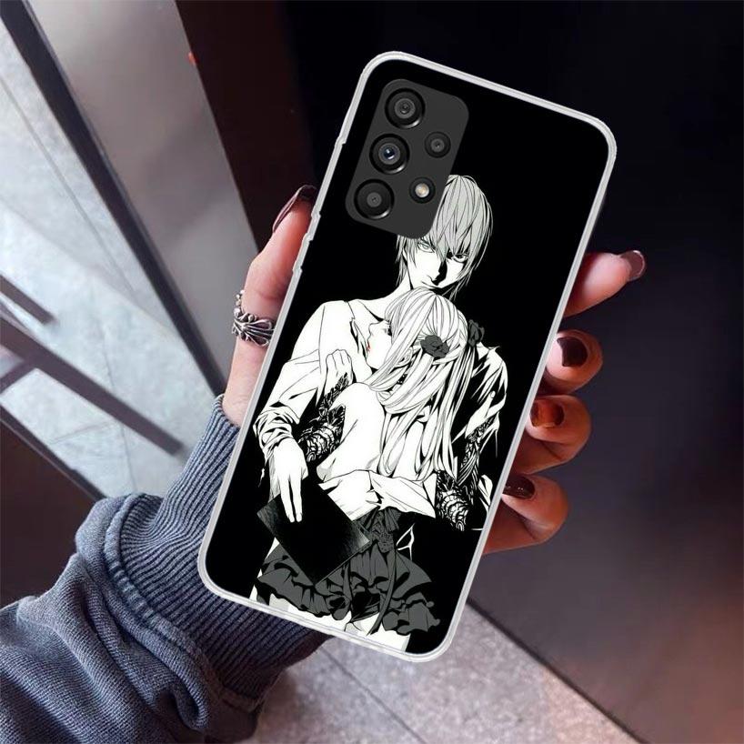 N-Note D-Death Anime Ryuk Phone Case For Samsung Galaxy A17 A57 A37 A16 A26 A36 A56 A15 A25 A35 A55 A14 A13 A54 A53 A34 A24 A33