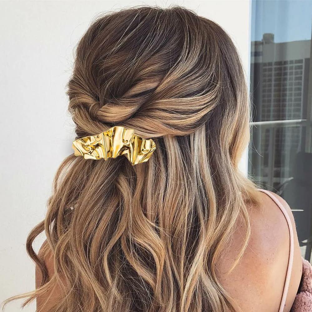 Hair Accessories Hair Barrette Gold Color Headwear New Design Hair Clip Teenage Girls