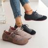 Women's Fashion Plus Size Lace-Up Round Toe Casual Shoes for Everyday Wear