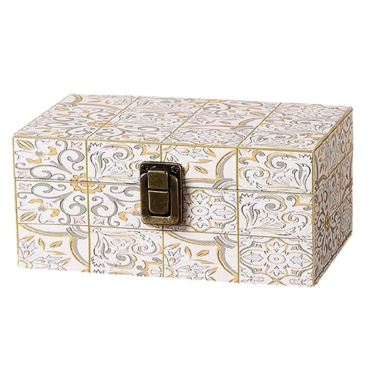 

Modern Wood Jewelry Box Storage Space Lid Stylish Jewelry Organizers Wood Texture Perfect for Home Decors and Daily Use