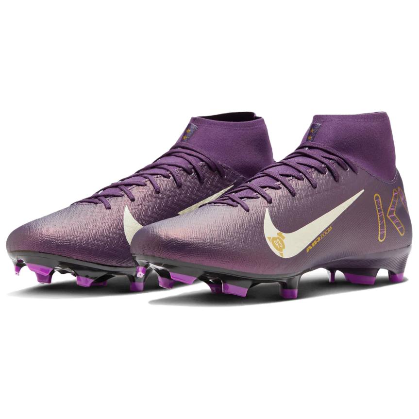 Kylian Mbappé X Nike Zoom Mercurial Superfly 10 Academy MG Grand Purple Unisex Sneakers Pale-Ivory HJ7309-500