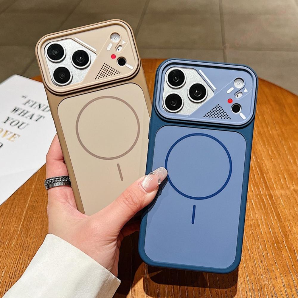 Magnetic Phone Case For iPhone 17 Air 11 12 13 14 15 16 17 Pro Max Magsafe Official Shockproof Hard Protector Cover