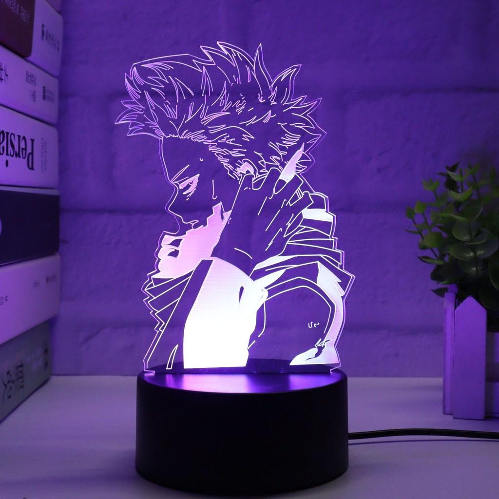 Colorful 3d My Hero Academia Night Light Led Table Lamp For Anime Lovers And Collectors