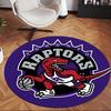 Toronto Raptors (19) Ofis için Yuvarlak Halı Ofis, Yatak Odası, Oturma Odası ve Ev Alanı için Dekoratif Yer Halısı
