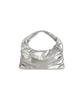 Abeehums Glossy Mini Tote Bag Abh348-702 Silver