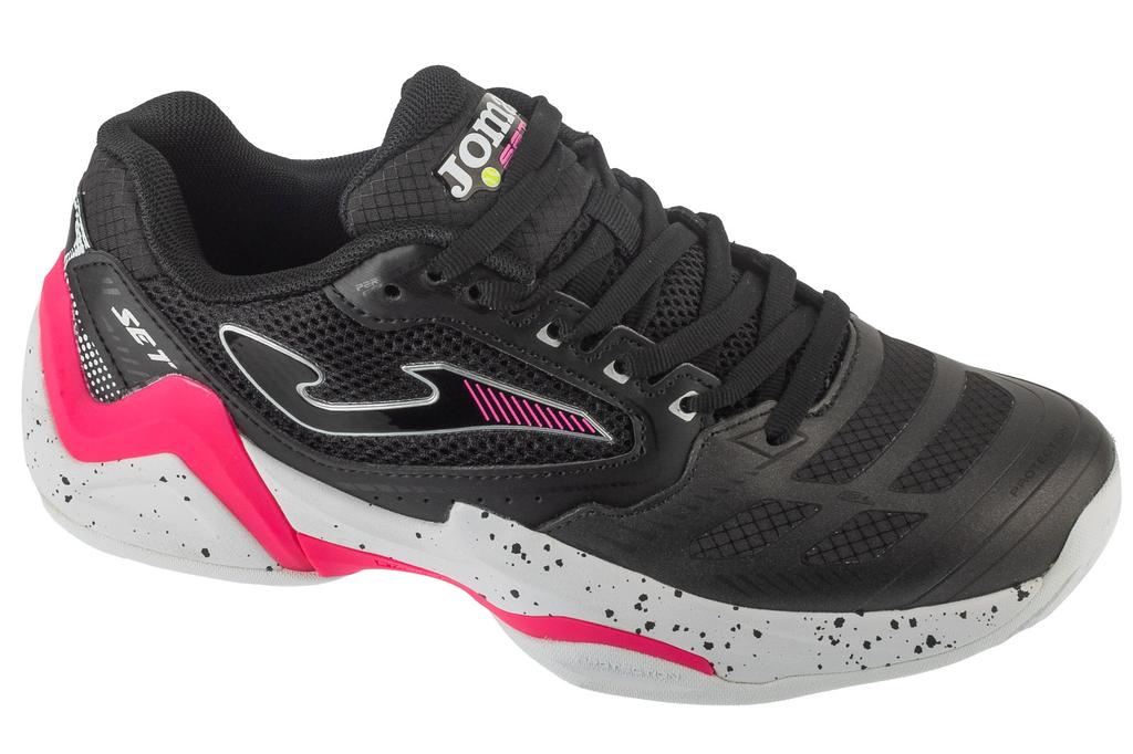 Joma Set Lady 25 TSELW, Womens black Tennis shoes