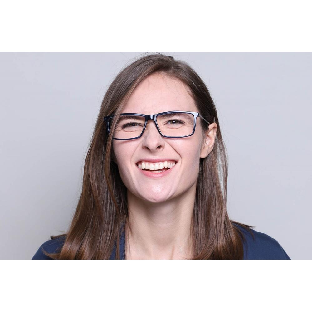 Vollrand Rechteckig Blau Smartbuy Collection Jamie Ac48d Mode Unisex Brille