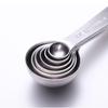 Qianxing 304 Stainless Steel 6-Piece Round Measuring Spoon Set