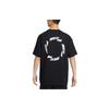 T Shirts Men's Black Crew Neck Moderate Straight Fit FB8143-010