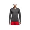 Adidas Id Stadium Solid Color Casual Crew Neck Pullover Long Sleeve Sweatshirt Men Sweatshirt Dark-Gray CG2098