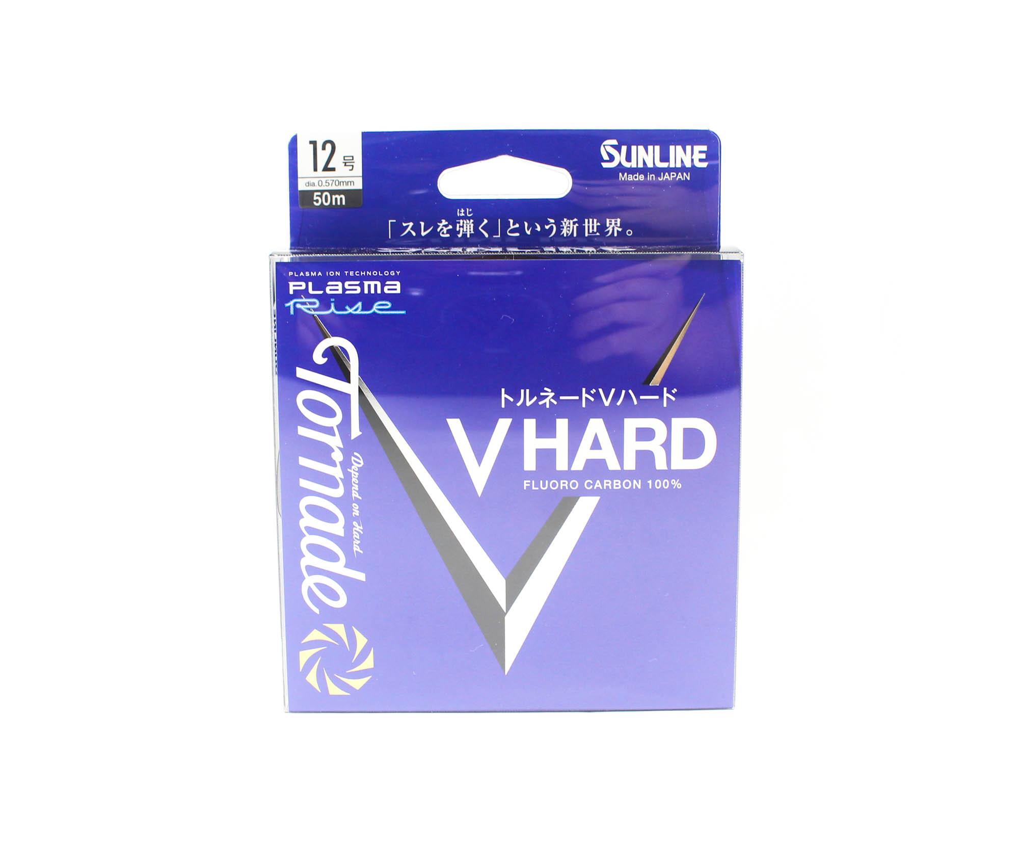 

Sunline Флюорокарбоновый поводок Tornado V Hard Version 2 50м #12 50lb (3090) чистый