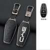 4 Button Car Key Cover For Byd Atto 3 Han Ev Dolphin Pro Tang Dm Qin Plus Max Yuan Zinc Alloy Leather Car Key Case Cover