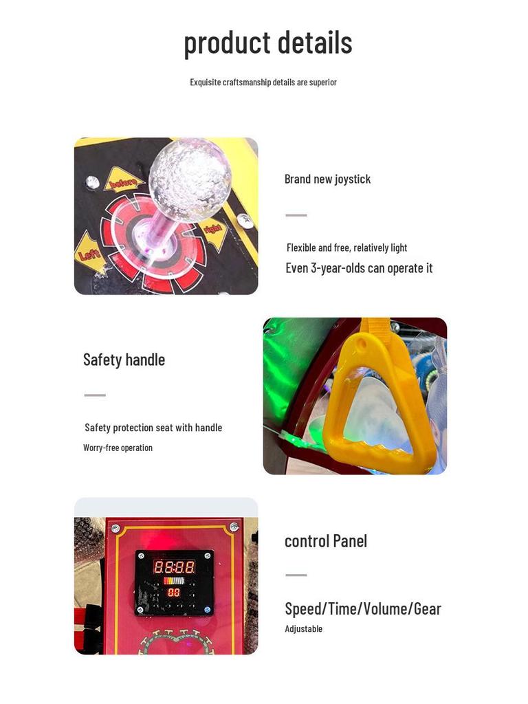 Night Market Electric Luminous Drifting Amusement Car