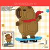 Capybara Bausteine Set Mit Kunststoffteilen Für Kreatives DIY Kinder Und Jugendliche