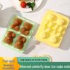 Creative Bear Silicone Ice Tray Mold for Ice Balls, Popsicles, and Frozen Treats