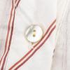 European & American Style Women's Casual Fashion Metal Line Pattern Shirt
