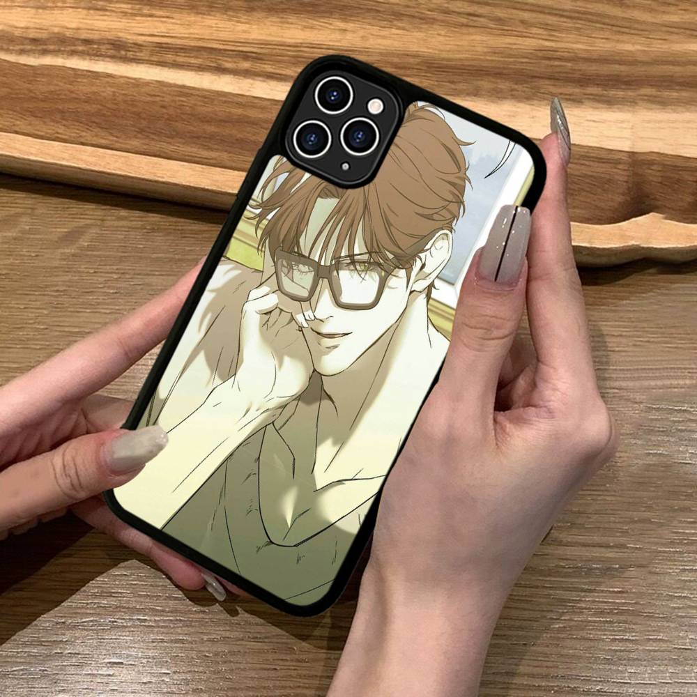 Nerd Project bl Anime PC+TPU Phone Case For iPhone 17 16 15 14 13 12 11 Pro Max Plus Kawaii Cartoon Cover