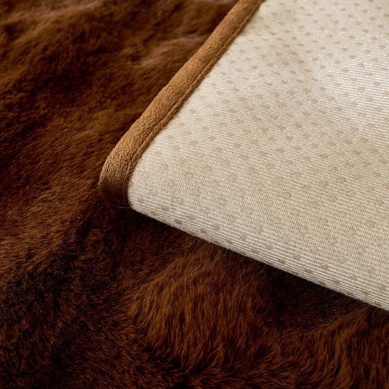 Special Plush Thickened Sofa Cushion, Winter Non-Slip And Dirt-Resistant Light Luxury High-Grade Leather Sofa Cover Cover Cloth Towel