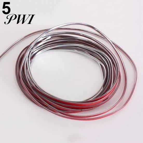 3M Car Styling Door Moulding Trim Automotive Sticker Chrome Strip Auto Body