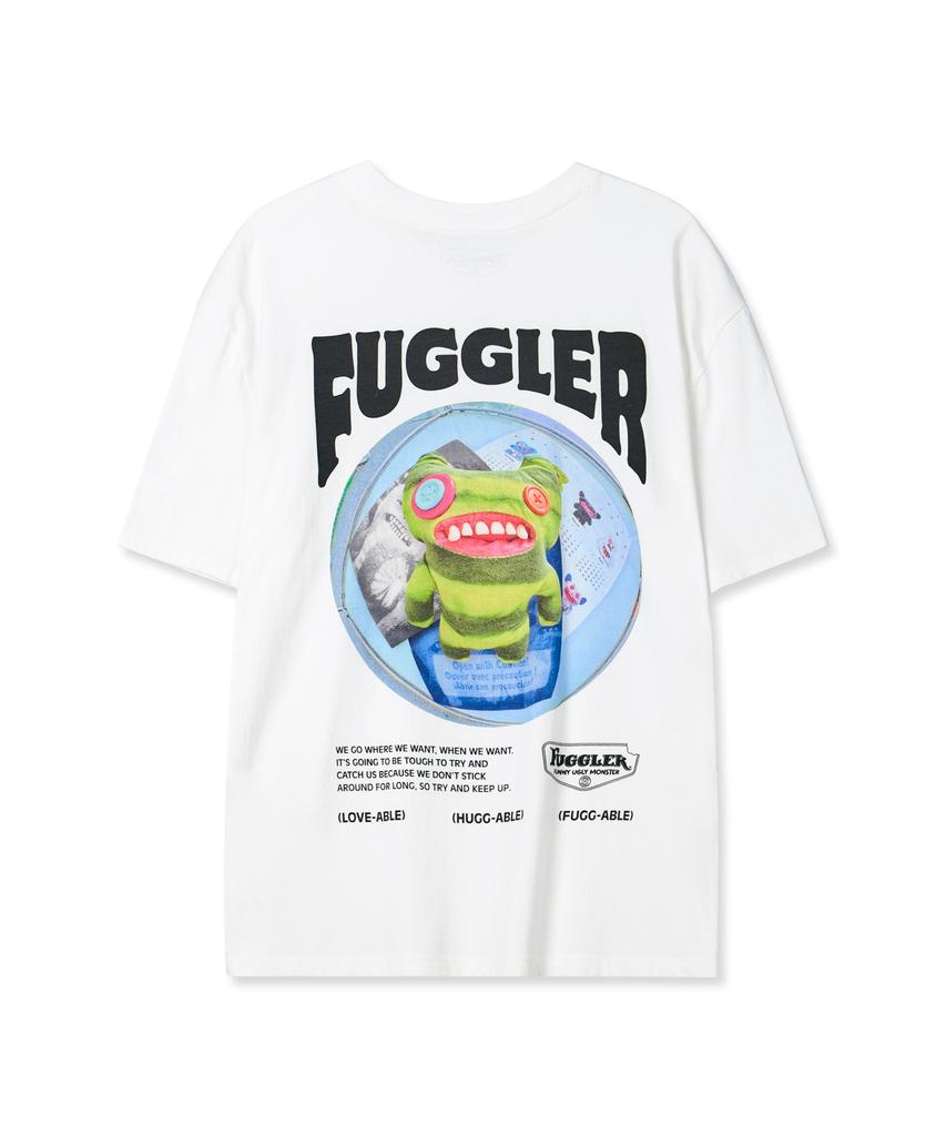 Peogeulleo Monster Graphic T-Shirt (White)