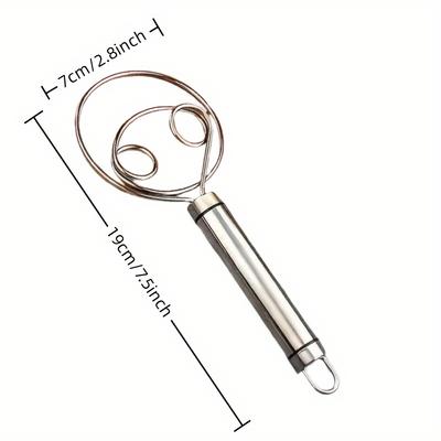 1PC Noodle Mixer, Flour Cake Beater, Kitchen Handheld Mixer, Non Stick, Quick Egg Whisk